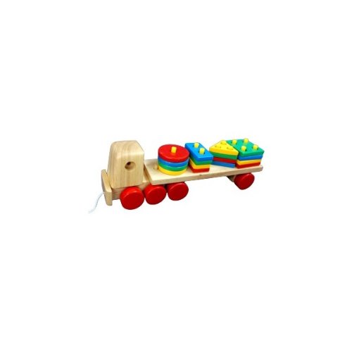 Little Genius Pulling Shape & Colour Stacking Track