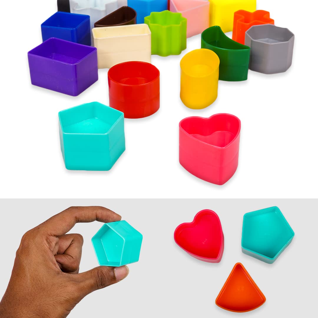 Ratna's Shape Sorter Jumbo Educational Learning of 18 Different Shapes & Colours for Kids
