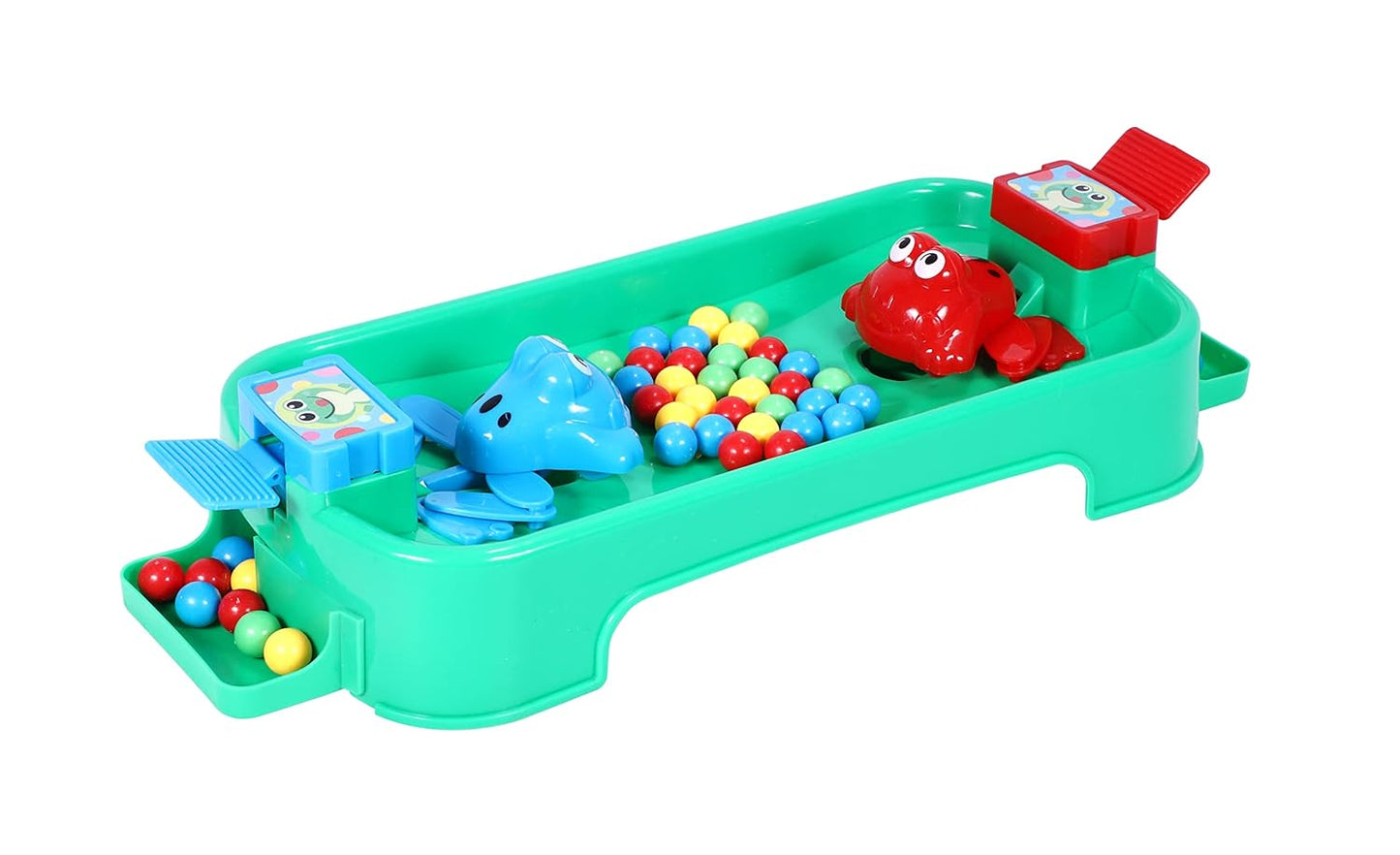Toyzone Frog Eat Beans Game-2 Players-61014 | Eat The Beans | Hungry Frog Game for Kids | Multiplayer Games | Game for 2 Players | Board Game