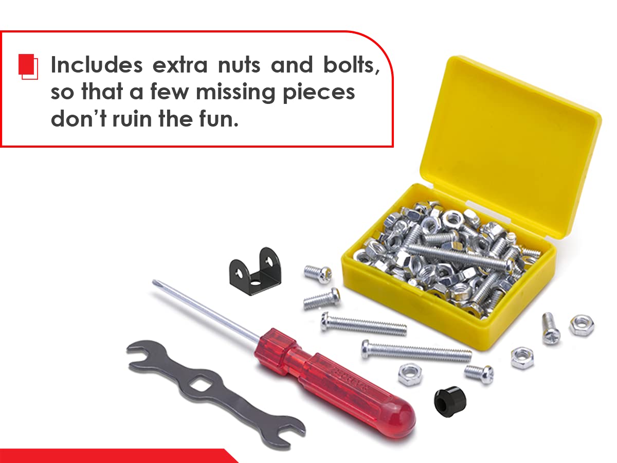 MECHANIX-0 DIY STEM Toy, Building Construction Set for Boys and Girs Age 8+