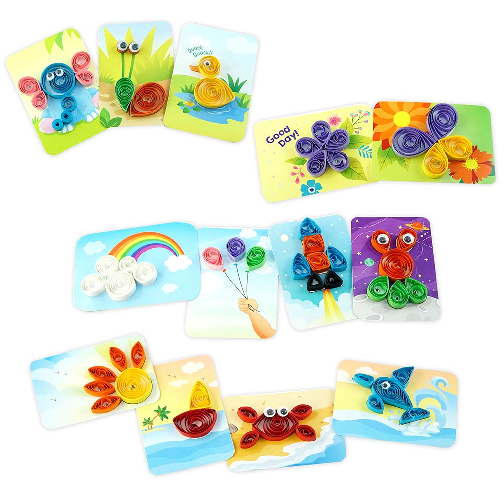 Quill On Spyrosity Spyrosity 3D Crinklers Explore Quilling Based Creative Toy and Activity Set with Patent Pending Motorized Tool for Boys and Girls Above 5 Years (Multicolour)