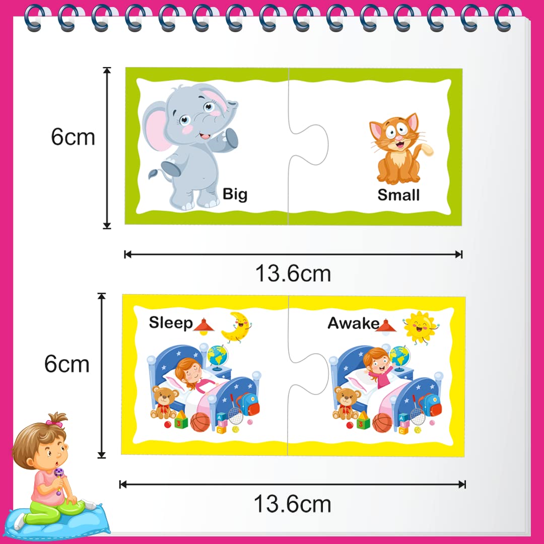 Ratna's Educational Jigsaw Puzzle Range for Kids (Opposites)