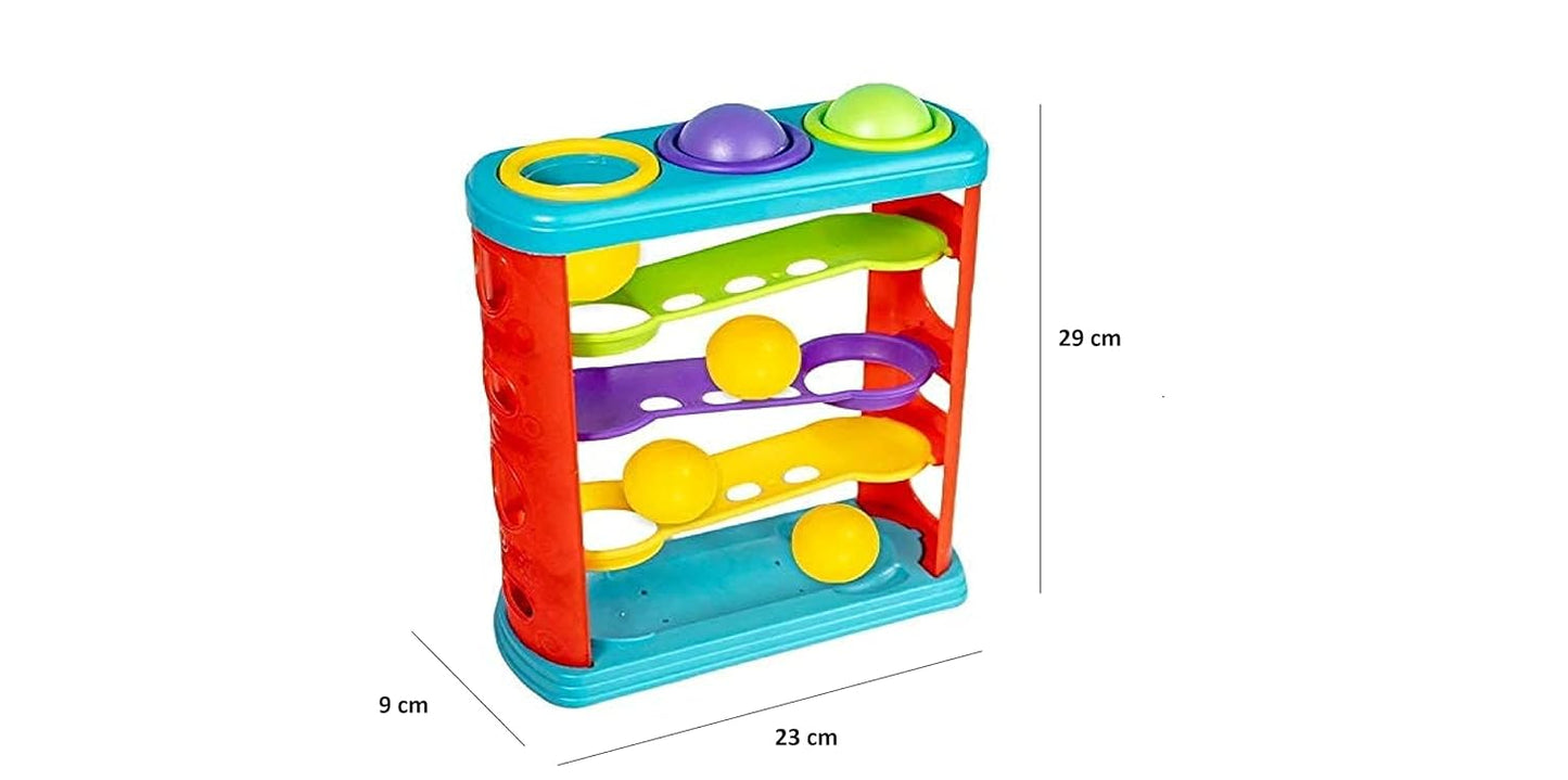 Hammer Ball Toys for Kids- Pounding Game Set for Baby Kids and Toddlers for Early Development, Best Toy for 1 Year Old Boys and Girls-Multi Color
