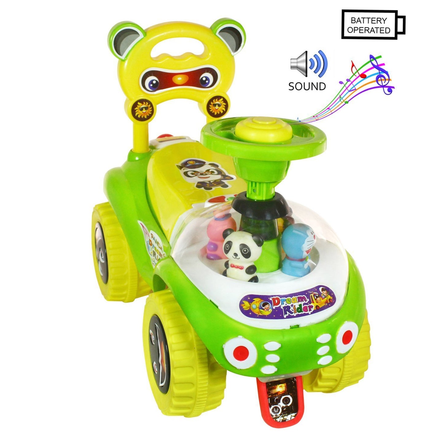 Kid's Dream Rider Ride-on Green - MRGTOYS