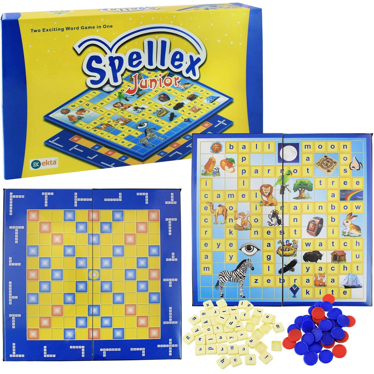 Ekta Spellex Junior Word Board Game