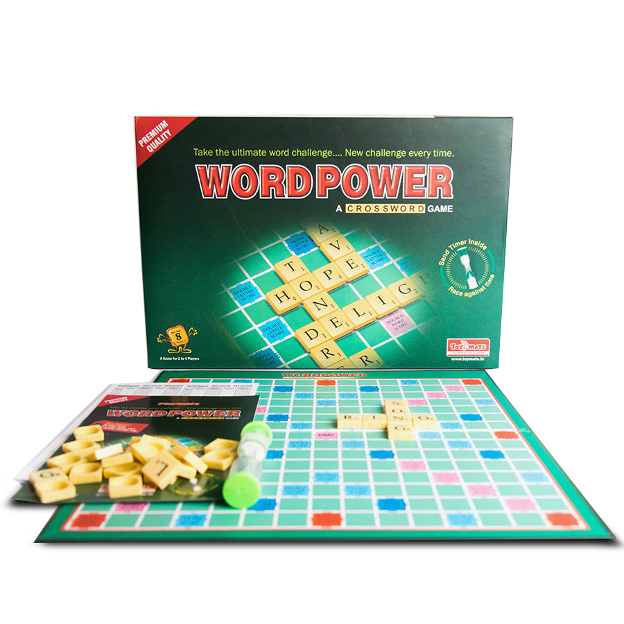 Word Power Premium - A Crossword Game Board Game Board Game