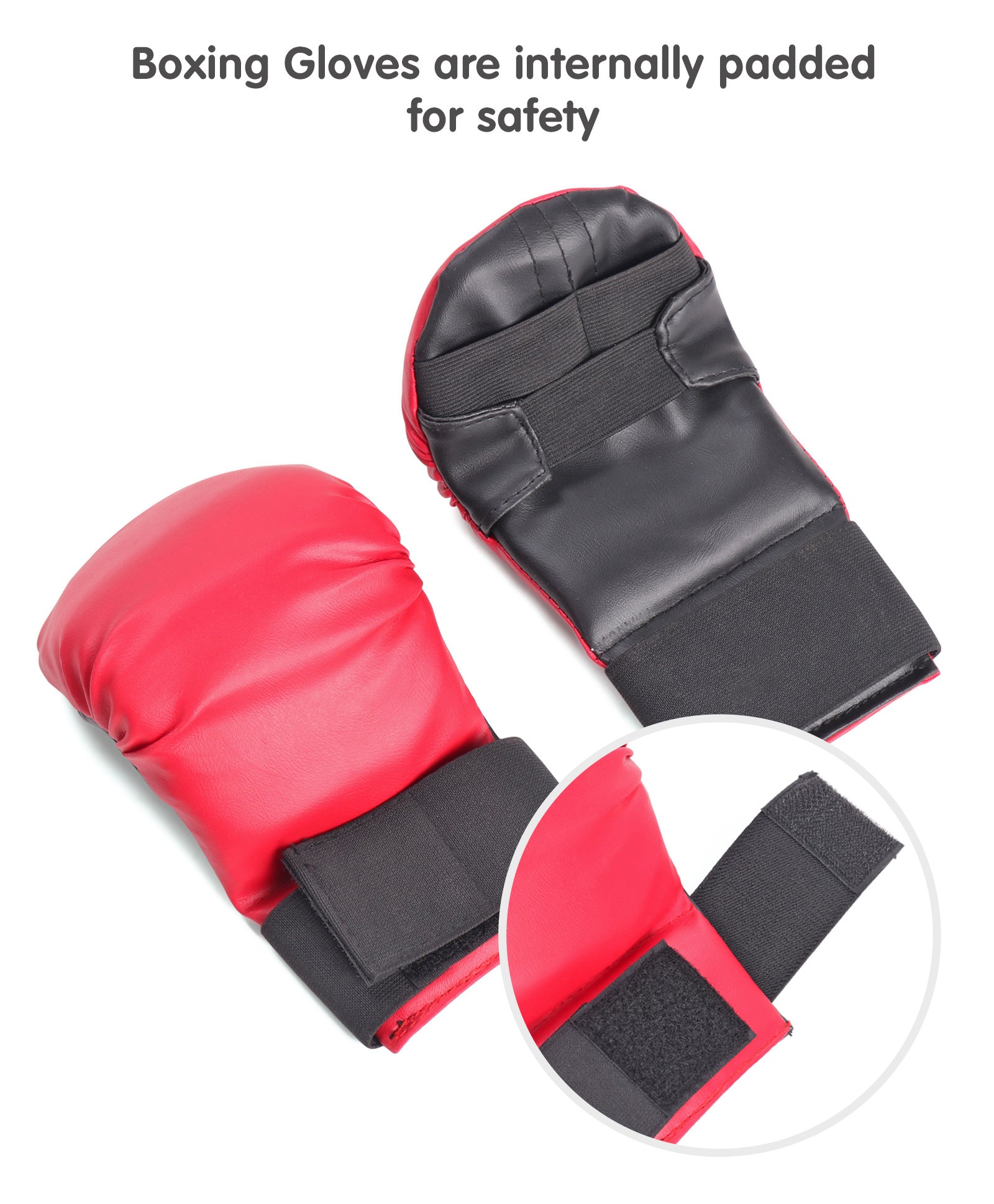 Bounce Back Boxing Punching Bag - Red and Black