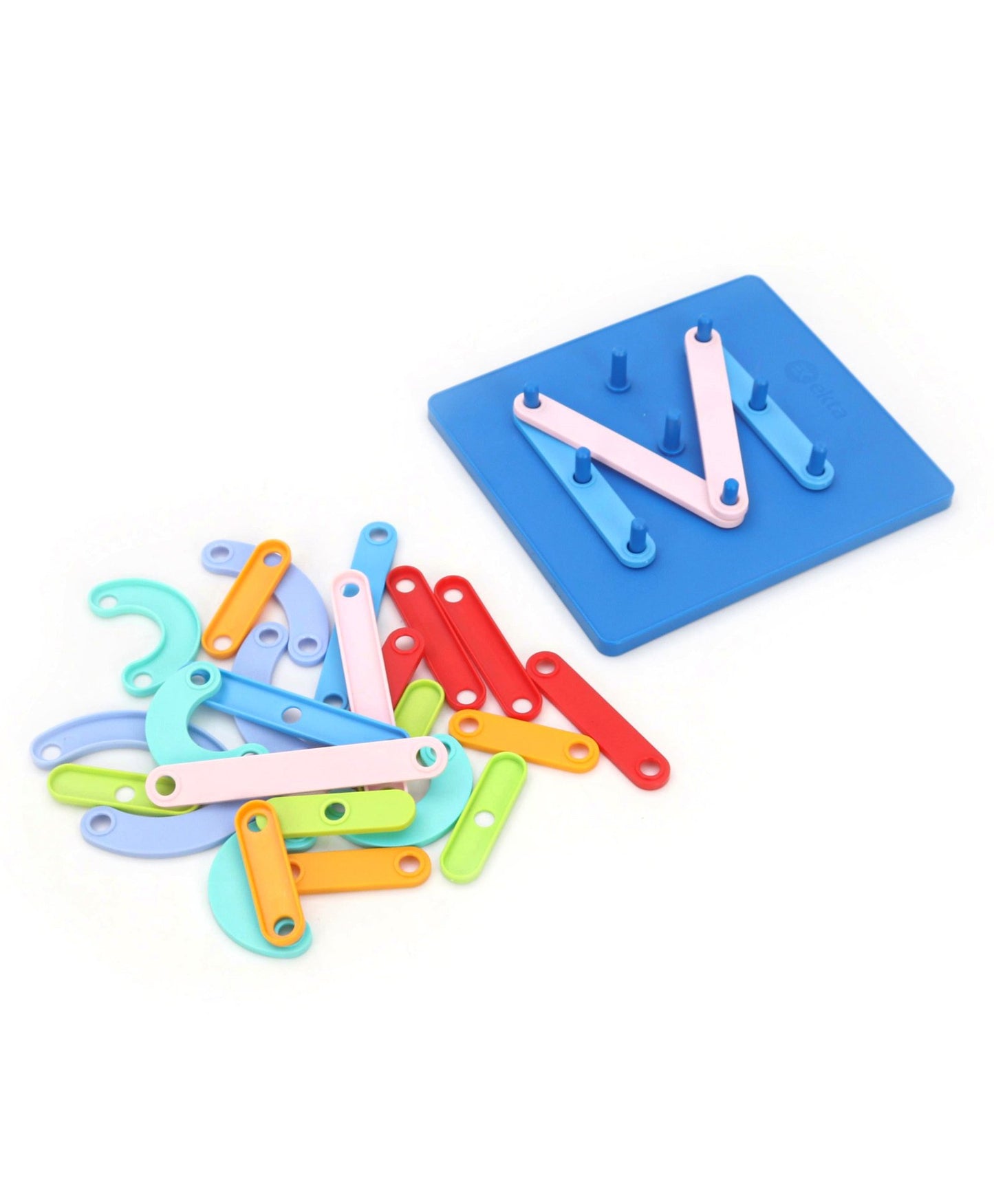 Ekta Alpha Numeric Construction Puzzle Educational Game - 29 Pieces