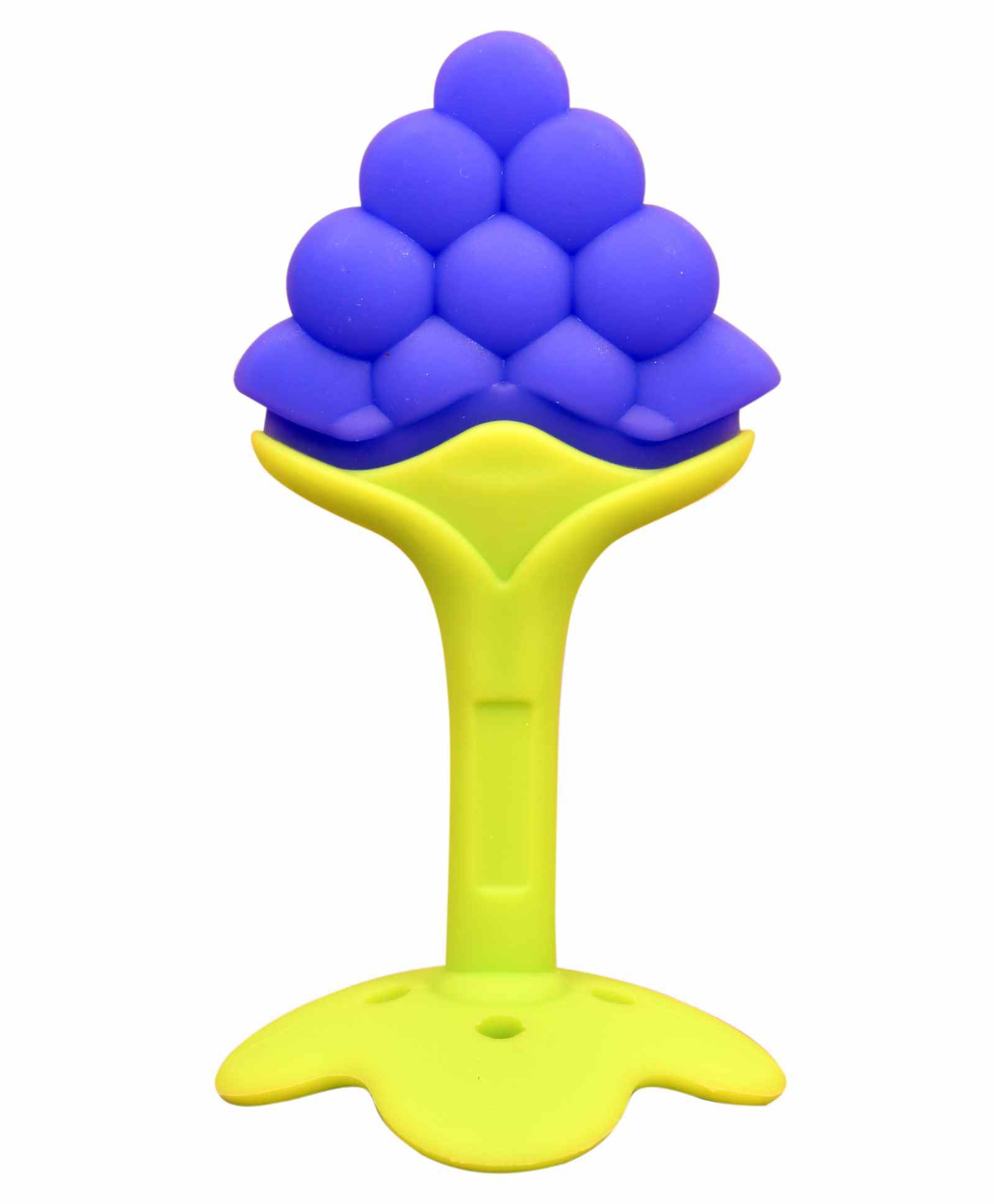 Baby Fruit Nibbler Feeder for Babies and Baby Silicone Teether for 3-12 Months - Multicolor - MRGTOYS