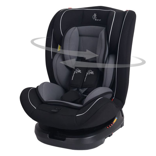 R for Rabbit Jack N Jill Grand ISOFIX Car Seat for kids 0-12 Years Safety Certified, 5-Point Safety Harness, Removable Seat Cover, Adjustable Head Rest
