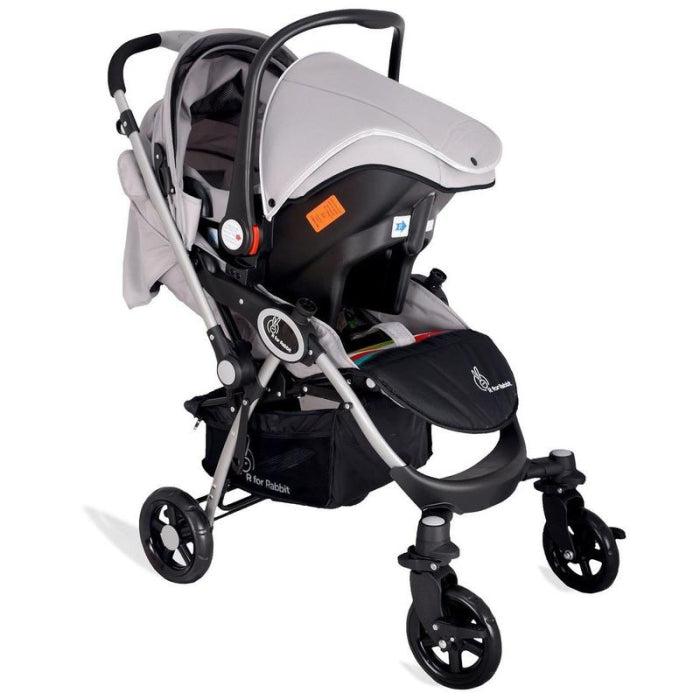R for Rabbit Chocolate Ride Travel System Baby Stroller  Easy To Fold, Reversible Handle, Easy Attachment Of Infant Car Seat