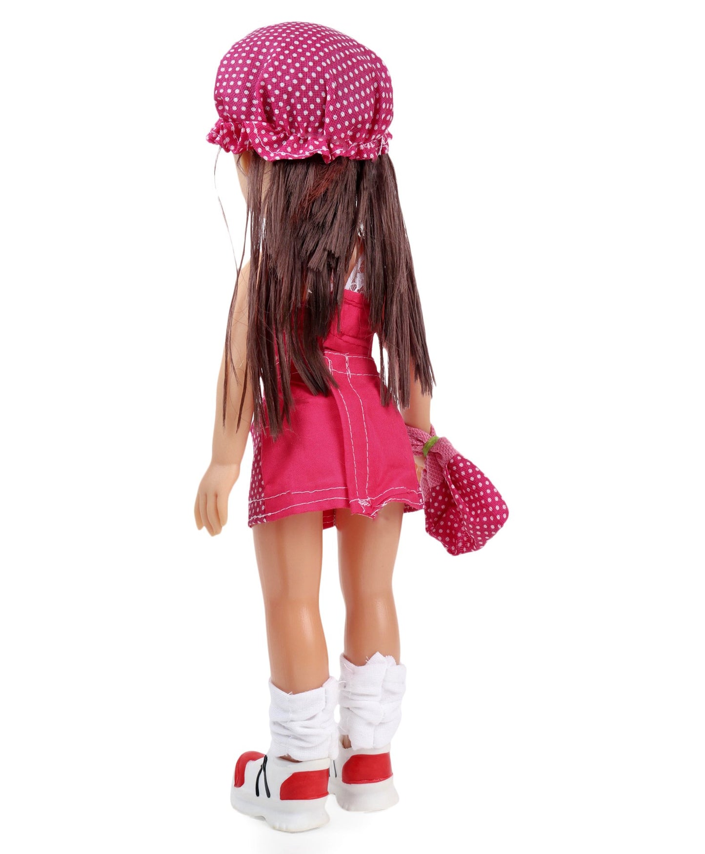 Speedage Ahnna Fashion Doll With Cap Pink - Height 33 cm