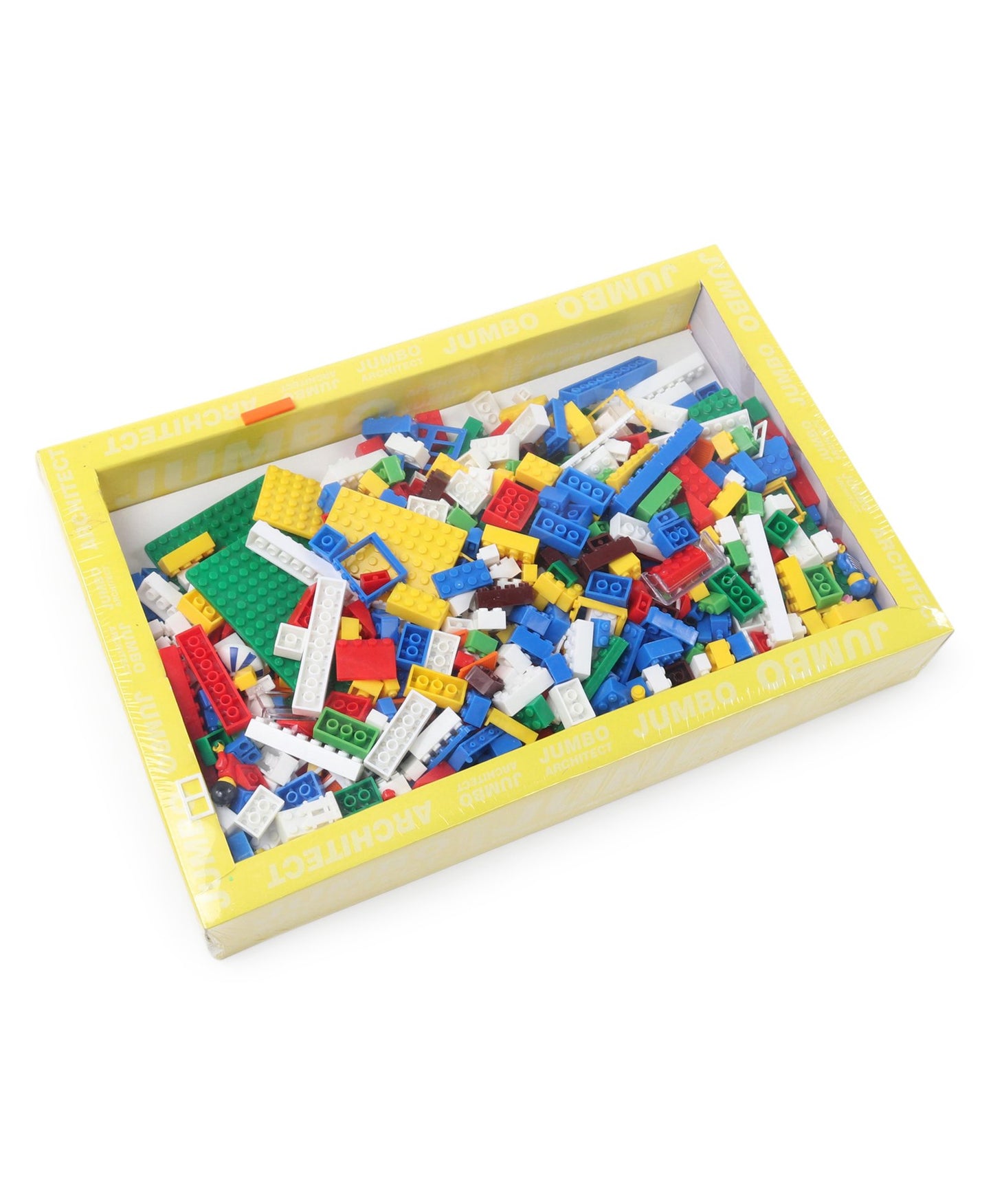 Ratnas Jumbo Architect Building Blocks Set Multicolour - 900+ Blocks