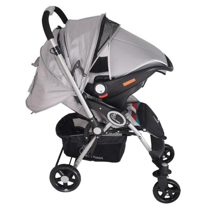 R for Rabbit Chocolate Ride Travel System Baby Stroller  Easy To Fold, Reversible Handle, Easy Attachment Of Infant Car Seat