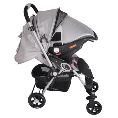 R for Rabbit Chocolate Ride Travel System Baby Stroller  Easy To Fold, Reversible Handle, Easy Attachment Of Infant Car Seat