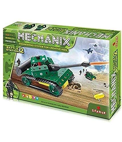 zephyr mechanix battle station 2 safe and non toxic toys of children- Multi color