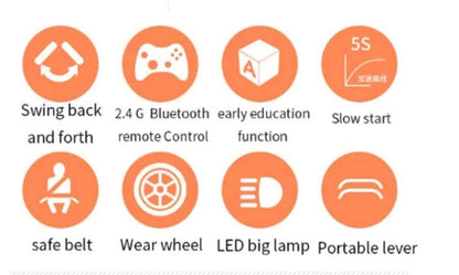 Rechargeable Battery Operated Solid Designed Jeep for 1 to 7 Year Kids| Boys| Girls| Children - Blue - MRGTOYS
