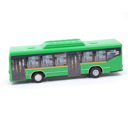 Centy Toys Plastic Pull Back Bus, 1 Pull Back Bus, Assorted Colour - MRGTOYS