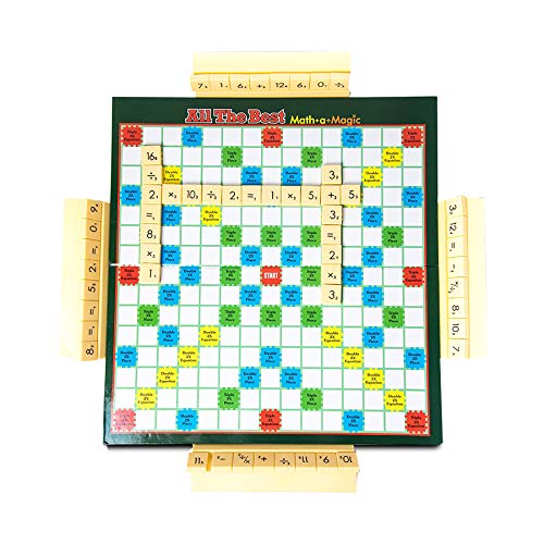 Toymate Math-A-Magic - Mental Maths Learning Equations Board Game Puzzle for Kids 6+
