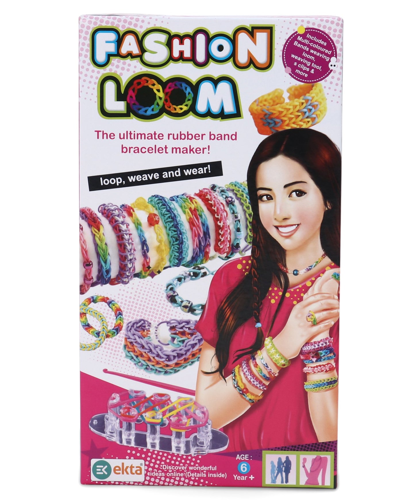 Ekta Fashion Loom Bands & Bracelet Maker Jr