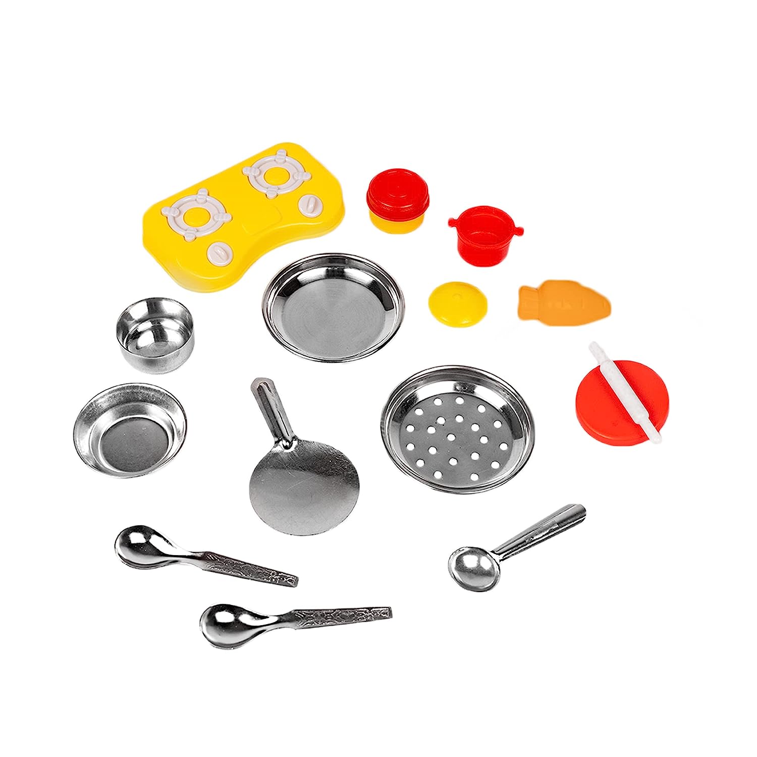 Kitchen Set for Kids.A Perfect Roleplay Pretend Play Kitchen Play Set for Kids (Vessels Kitchen Set) - MRGTOYS