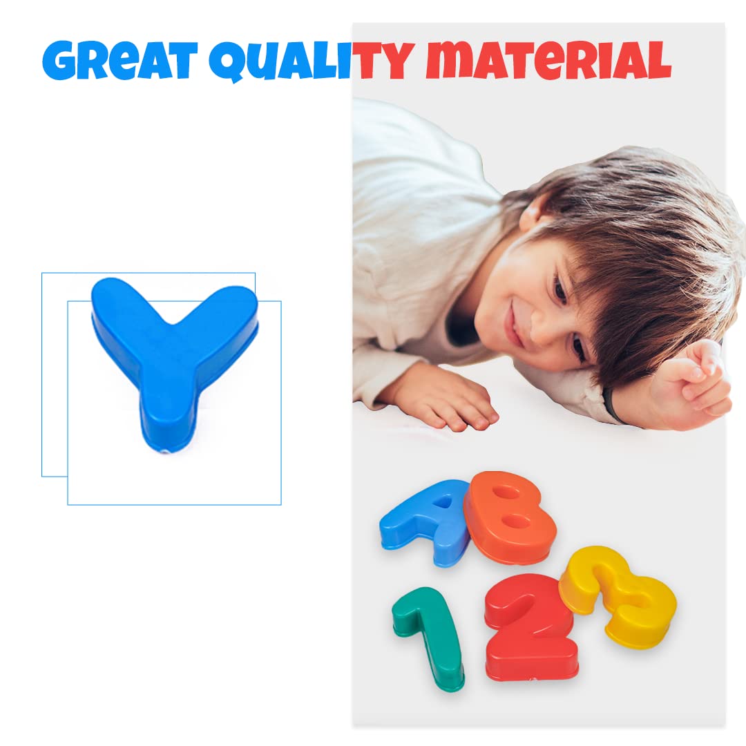 Ratnas Educational Letter Word Picture Jumbo Size Alphabets & Numbers for Kids to See The Picture, Find The Letter & Make The Word