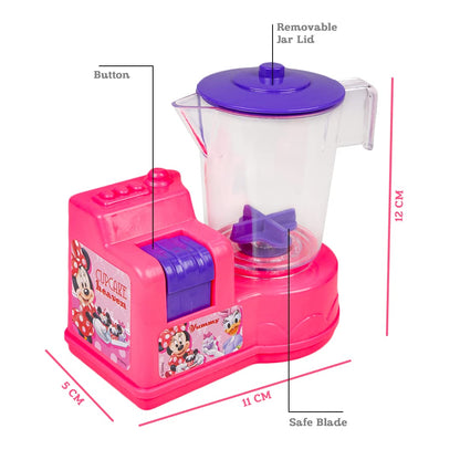 Ratna's Disney Minnie Mouse Toy Mixer | Real Operating Plastic Kitchen Mixer Toy for Kids