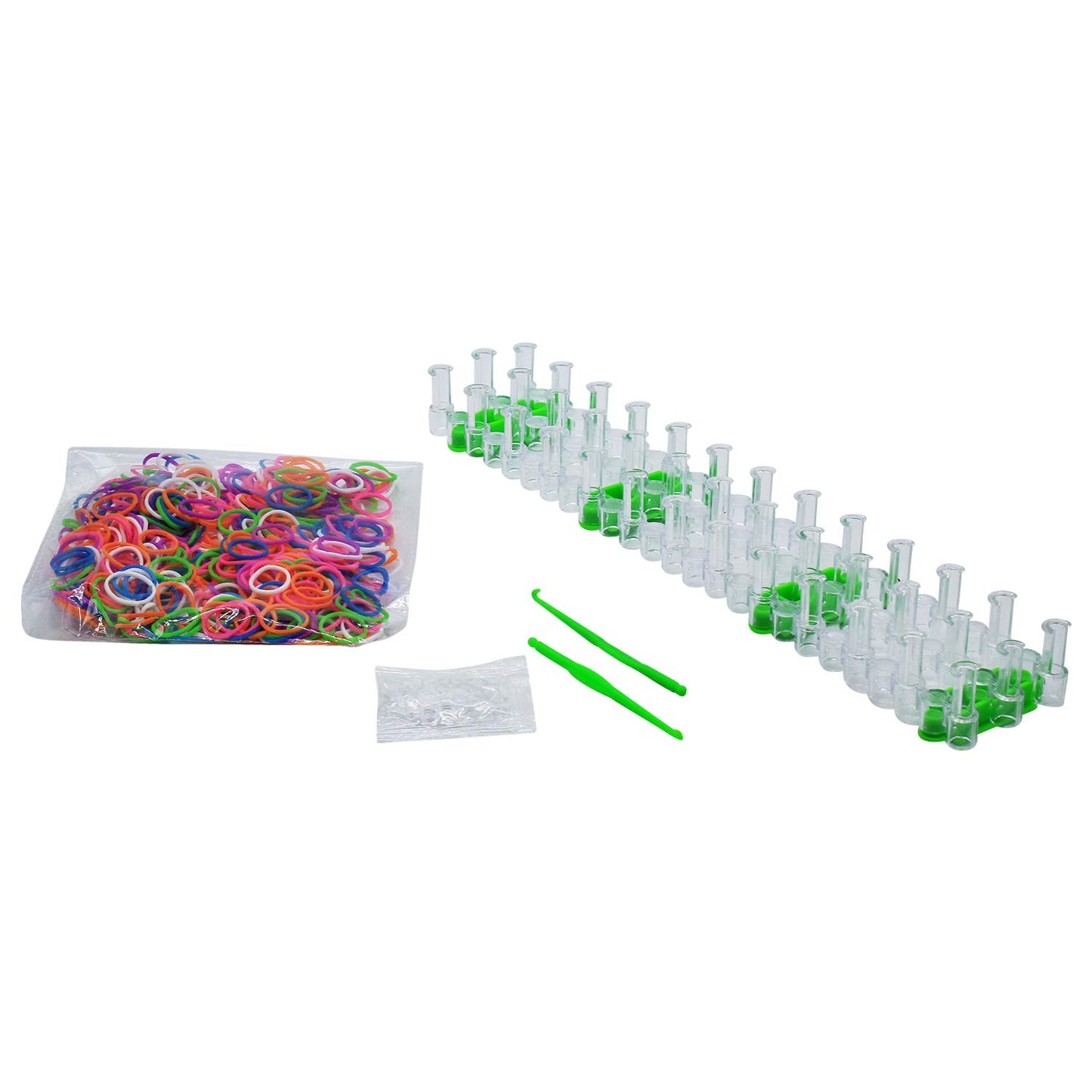 EKTA Fashion Loom Bands (Multi Color) for Girls Kid, Small