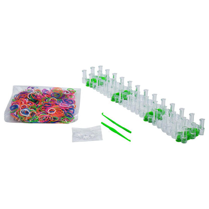 EKTA Fashion Loom Bands (Multi Color) for Girls Kid, Small