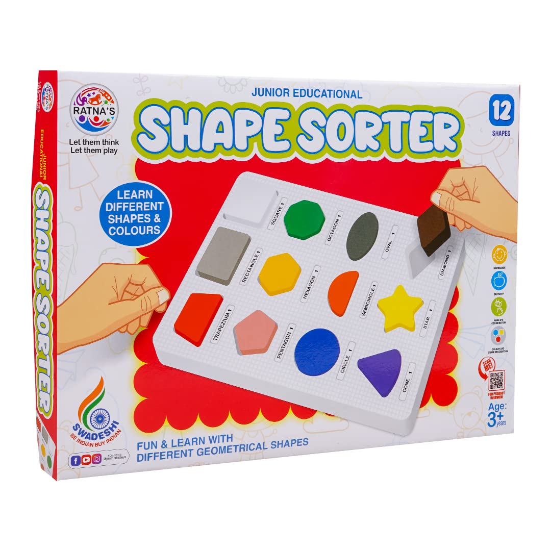 Ratna's Shape Sorting Toys (Shape sorter jr)