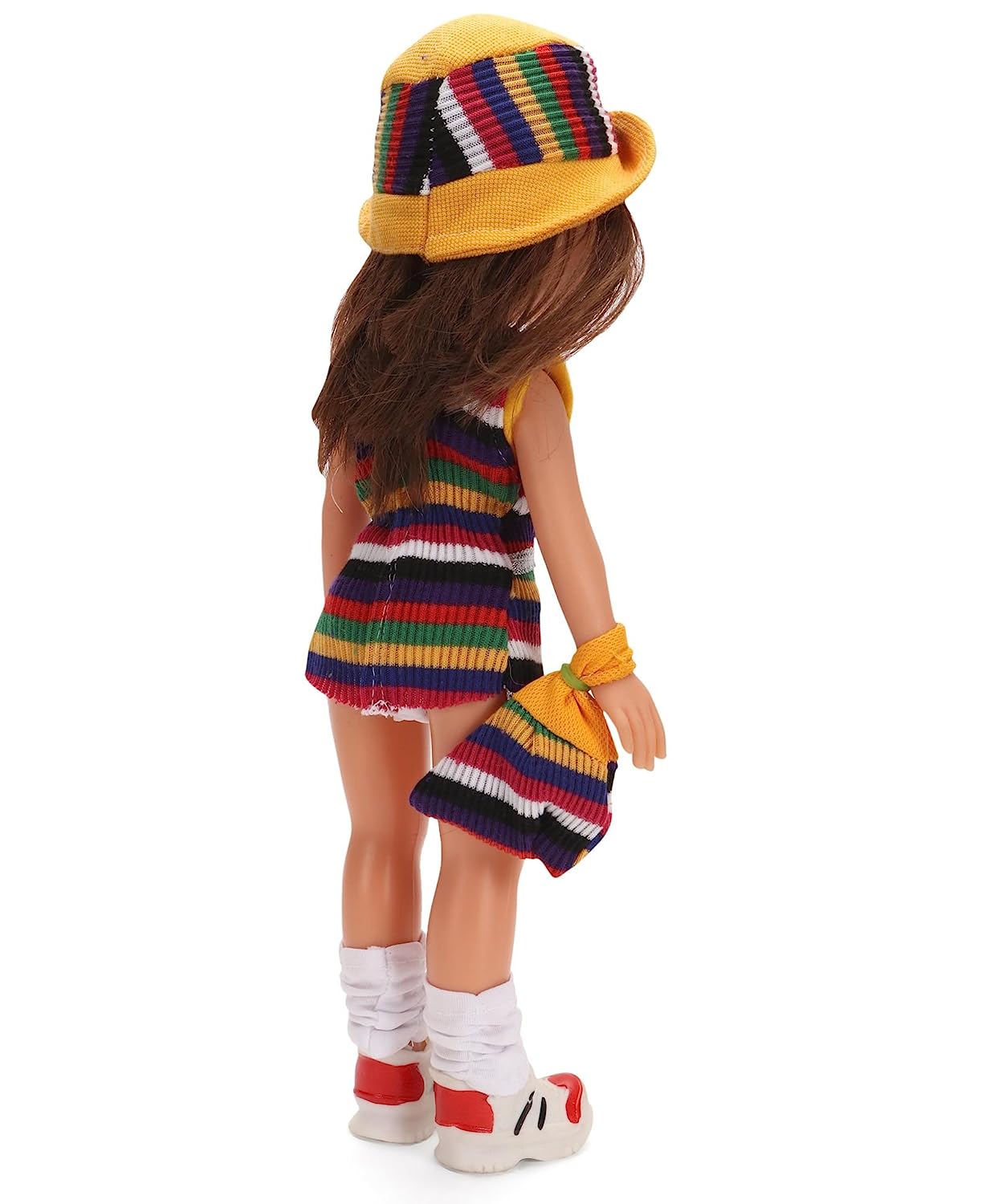 12 Inches Ahana Doll Angel Baby Doll, Multi-Color Stripes