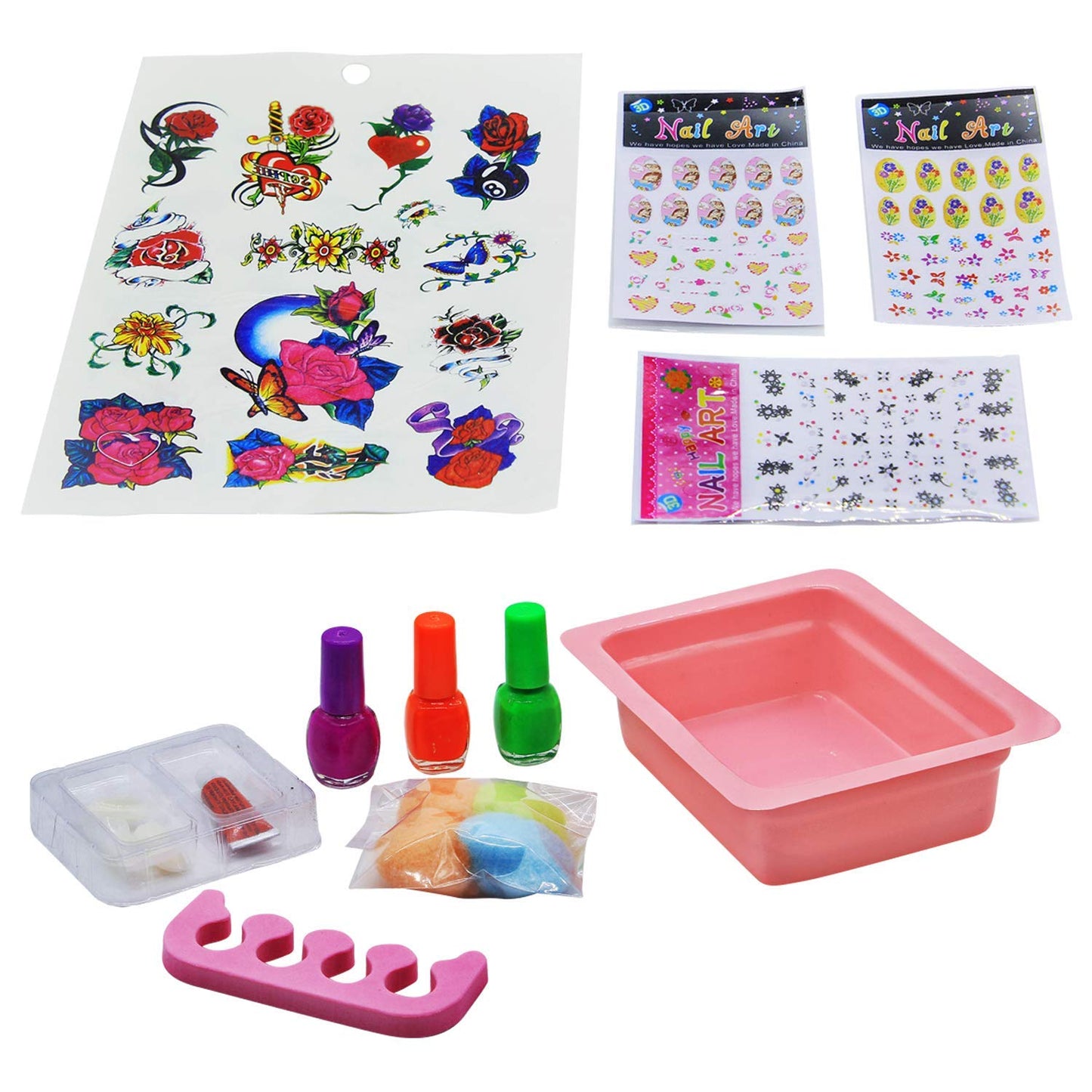 Ekta EVA Nail Art Studio, Pink