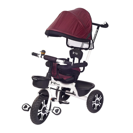 BabyCute Cycle for Kids, Plug and Play Baby Sports Tricycle with Canopy for 2 to 5 Year Old Children V 10 - MRGTOYS