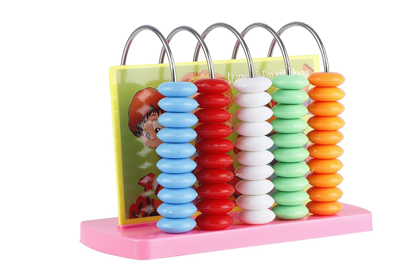 Ratna's Ratnas Educational Abacus Junior for Kids to Learn to Count, Add & Subtract with Colourful Beads