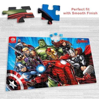 Ratna's Marvel Avengers 500 Pieces Jumbo Floor Jigsaw Puzzle (Size: 98 cm x 67 cm)