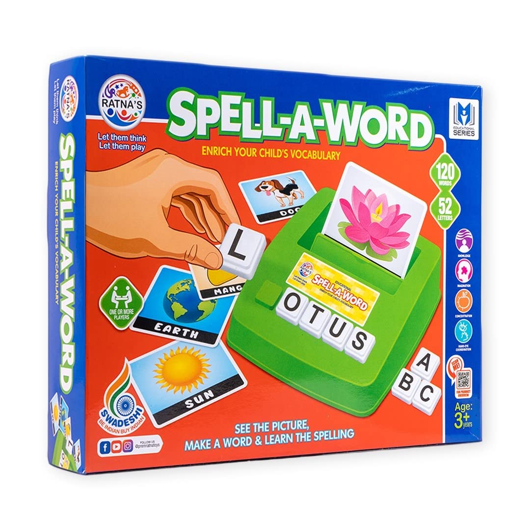 Ratna's Spell A Word an Educational Game to Enrich Your Child's Vocabulary