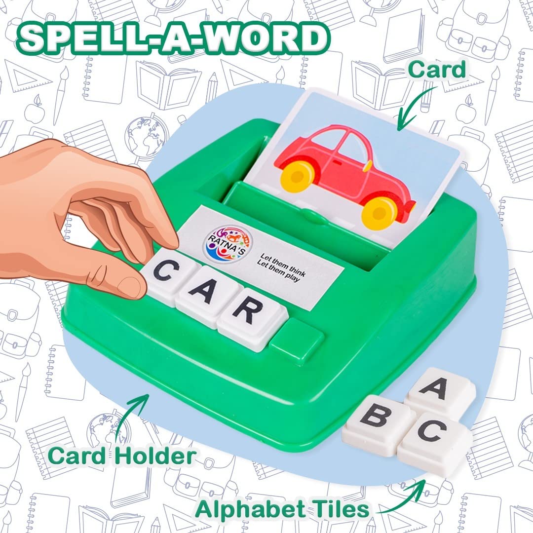 Ratna's Spell A Word an Educational Game to Enrich Your Child's Vocabulary