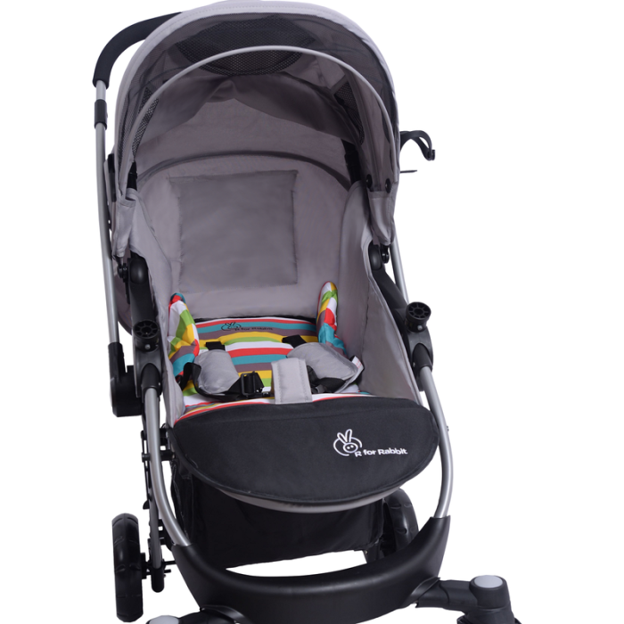 R for Rabbit Chocolate Ride Travel System Baby Stroller  Easy To Fold, Reversible Handle, Easy Attachment Of Infant Car Seat