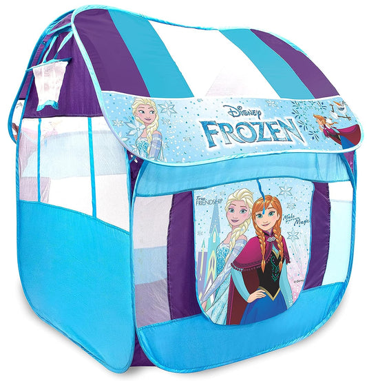 itoys Big Pop-Up Foldable Playhouse Tent for Kids , Toddler and Baby, Fill with Plastic Balls (Balls not Included) Or use as an Indoor/Outdoor theme Play Tent (Disney Frozen pop up Tent) (Multicolor)