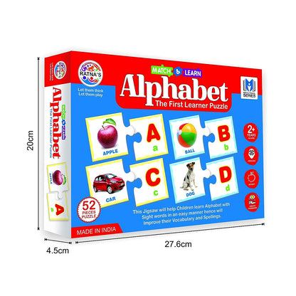 RATNA'S Educational Jigsaw Puzzle Range for Kids (Alphabet)