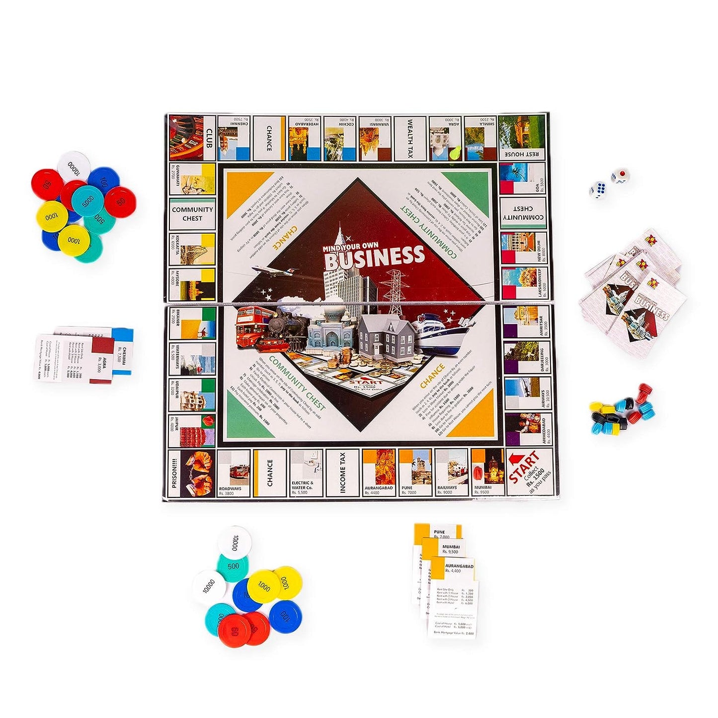 Toysbox Mind Your Own Business (Coin - Big), Multi Color
