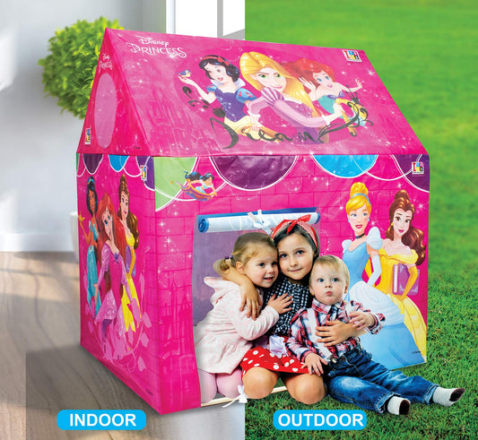 itoys Disney Princess Theme Play House Tent for Kids, Multicolor