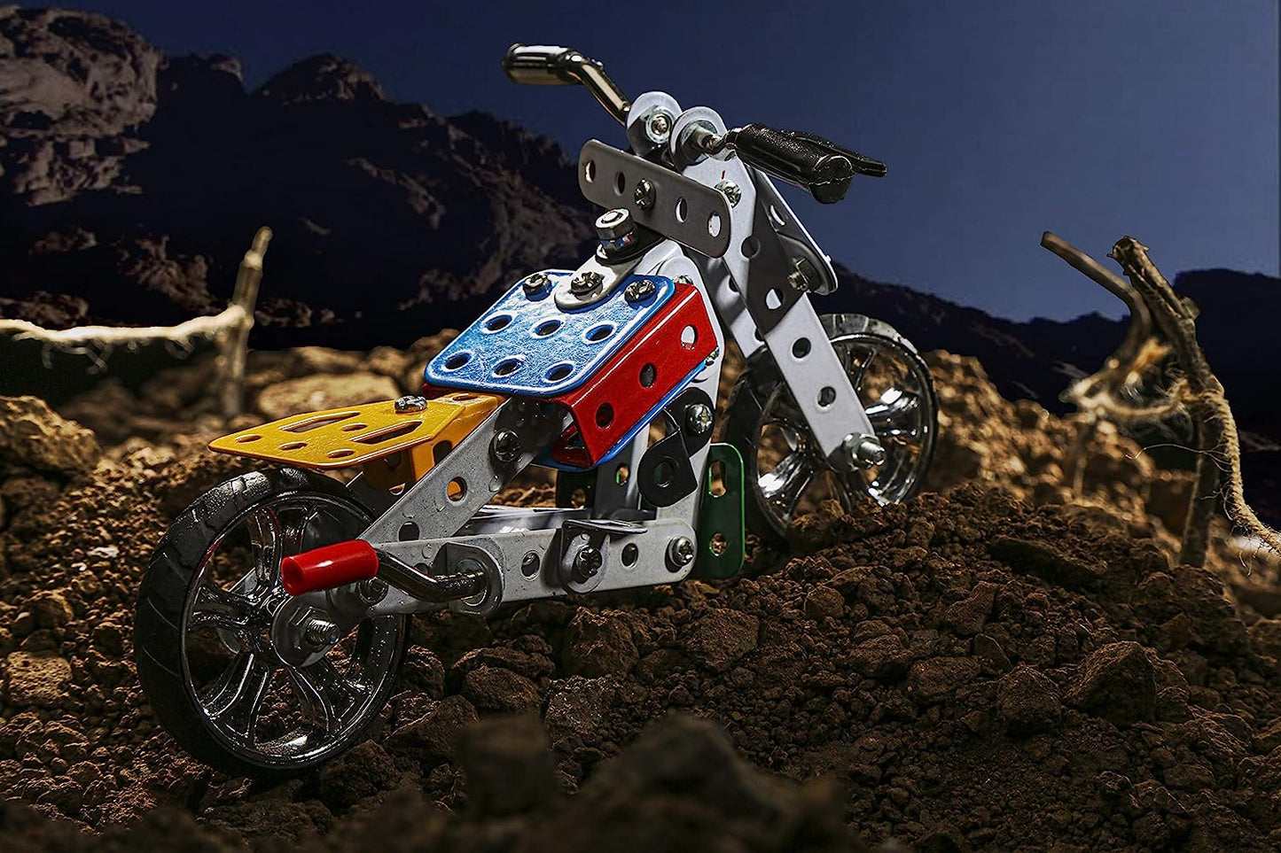 Mechanix Motorbikes ,Bike Toys,Car toys, Building blocks, Construction set,for 6+ yrs boys and girls,Metal,Multicolor
