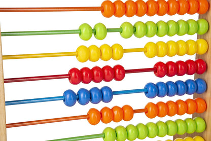 Giggles - Abacus, Multicolour Wooden Educational Toy, Early Math Skills, 3 Years & Above, Preschool Toys (1 pieces)