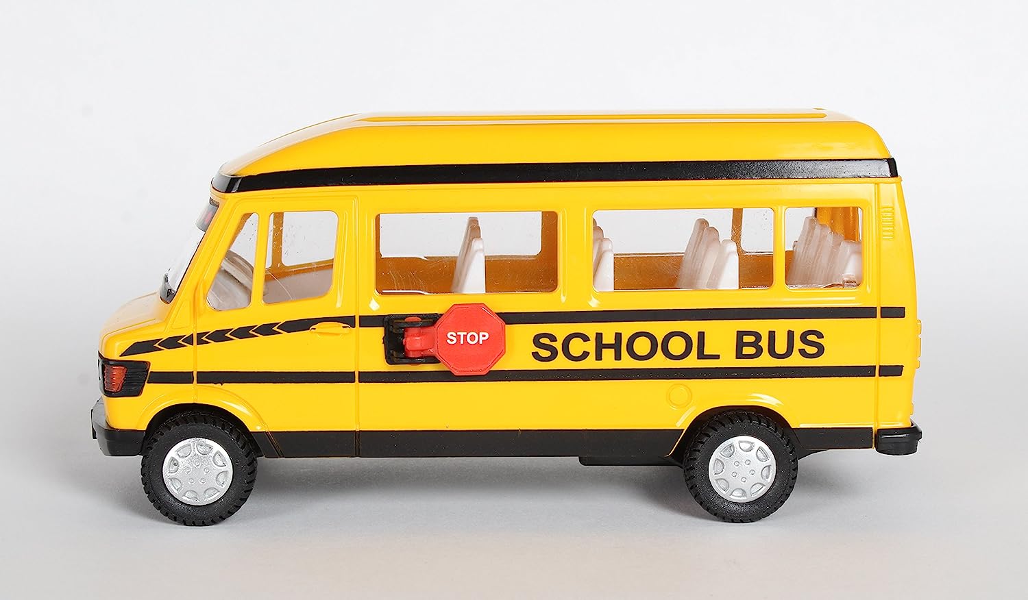 Centy Toys Plastic Pull Back School Bus, Number Of Pieces: 1, Yellow - MRGTOYS
