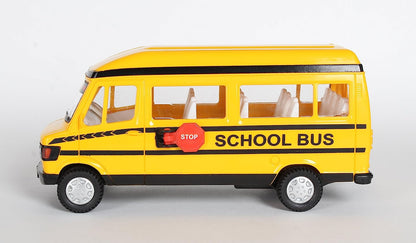 Centy Toys Plastic Pull Back School Bus, Number Of Pieces: 1, Yellow - MRGTOYS