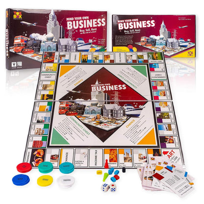 Toysbox Mind Your Own Business (Coin - Big), Multi Color