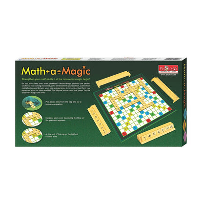 Toymate Math-A-Magic - Mental Maths Learning Equations Board Game Puzzle for Kids 6+