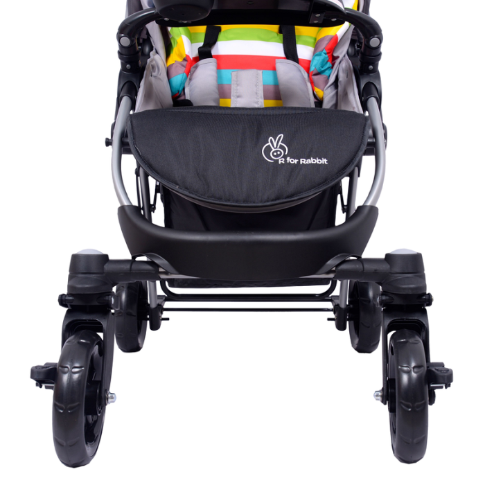 R for Rabbit Chocolate Ride Travel System Baby Stroller  Easy To Fold, Reversible Handle, Easy Attachment Of Infant Car Seat