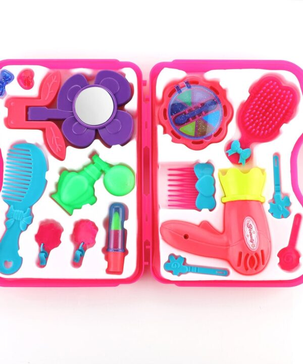 Aditi Toys Fashion Beauty Set for Girls with Suitcase || Color-Pink || Age - 3+ Years